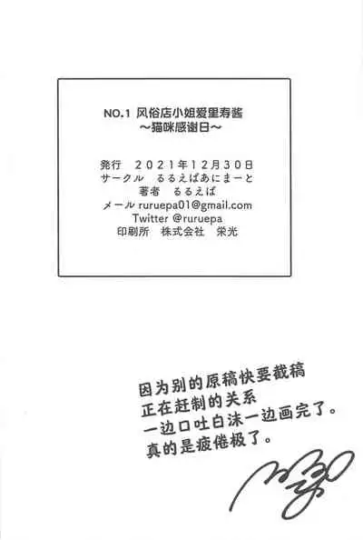 (C99) [Ruruepa Animato (Ruruepa)] NO.1 PinSalo-jou Arisu-chan ~Neko-chan Kansha Day~ (Girls und Panzer) [Chinese] [夜空下的萝莉汉化]