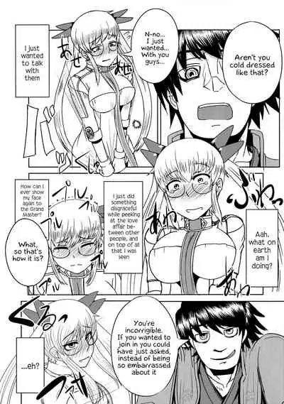 Nagasarerumama Yoicchi to Oppai-nu ga Toyotoyo to Nobunobu ni Yararechau Hon | Drifting Along, Yoichi and Boobieinu End Up Being Ravaged by Toyotoyo and Nobunobu