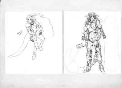 ALICESOFT ORION SCRIBBLES with CROQUIS ULTIMATE EDITION VOL.1 織音計画特別版 ラフ画集