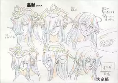 Kuroinu a1c Sketches Covers and Media