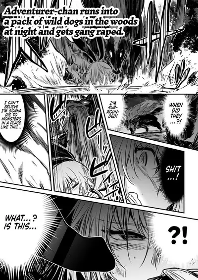 [Shigure Ebi (LeftHand)] Boukensha-chan to Ecchi na Bouken 1 | Adventurer-chan and her Lewd Adventure Vol. 1 [English] [head empty] [Digital]