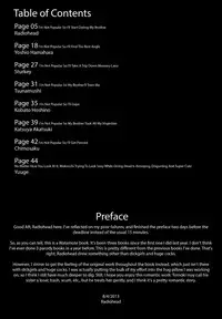 (C84) [Kakumei Seifu Kouhoushitsu (RADIOHEAD, Chimosaku)] Watashi ga Bitch ni Natta nowa Dou Kangaetemo Otouto ga Warui! (Watashi ga Motenai no wa Dou Kangaetemo Omaera ga Warui!) [English] =LWB=