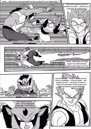 Beyond Dragon Ball Super: Gogeta Vs Moro Begins!