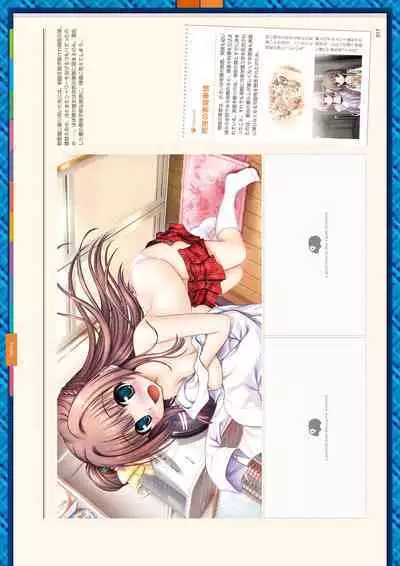 Daitoshokan no Hitsujikai Visual Fan Book Houkago Shippo Days & Dreaming Sheep Visual Fan Book