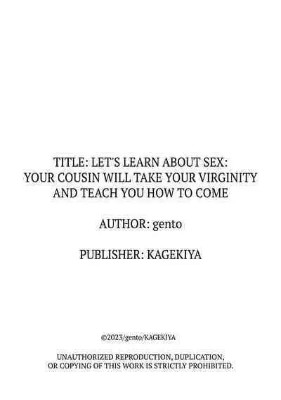 [gento] "Sex no Benkyou Shiyokka?" Kareshi ga Iru no ni Itoko kara Shojo wo Ubaware Zecchou Shidou 1-2 | Let's Learn About Sex: Your Cousin Will Take Your Virginity and Teach You How to Come 1-2 [English]