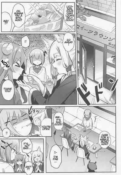(Natsu no Doujinsai 2022) [Bochi Bochi no Ki (Borusiti)] Momo-chan Yamiochi Shita!? (Machikado Mazoku) [English] [estradiol]
