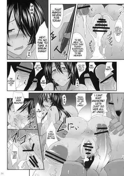 (C79) [Kikuya (Kimura Naoki)] Kanu Rouraku | Kanu Caged (Ikkitousen) [English] {doujin-moe.us}