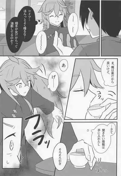 (Banjaku no Kimi to Ruri no Hana de Yakusoku o) [Kokoronokori. (Kanzaki)] Shikkoukan-sama wa Josou Ninmu mo Konasemasu (Genshin Impact)