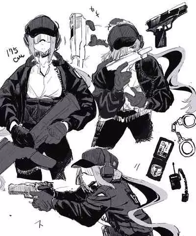 武装女子完全敗北