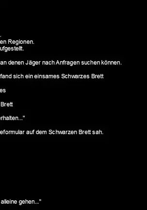 Deep Risings Monster Hunter 1 German Version