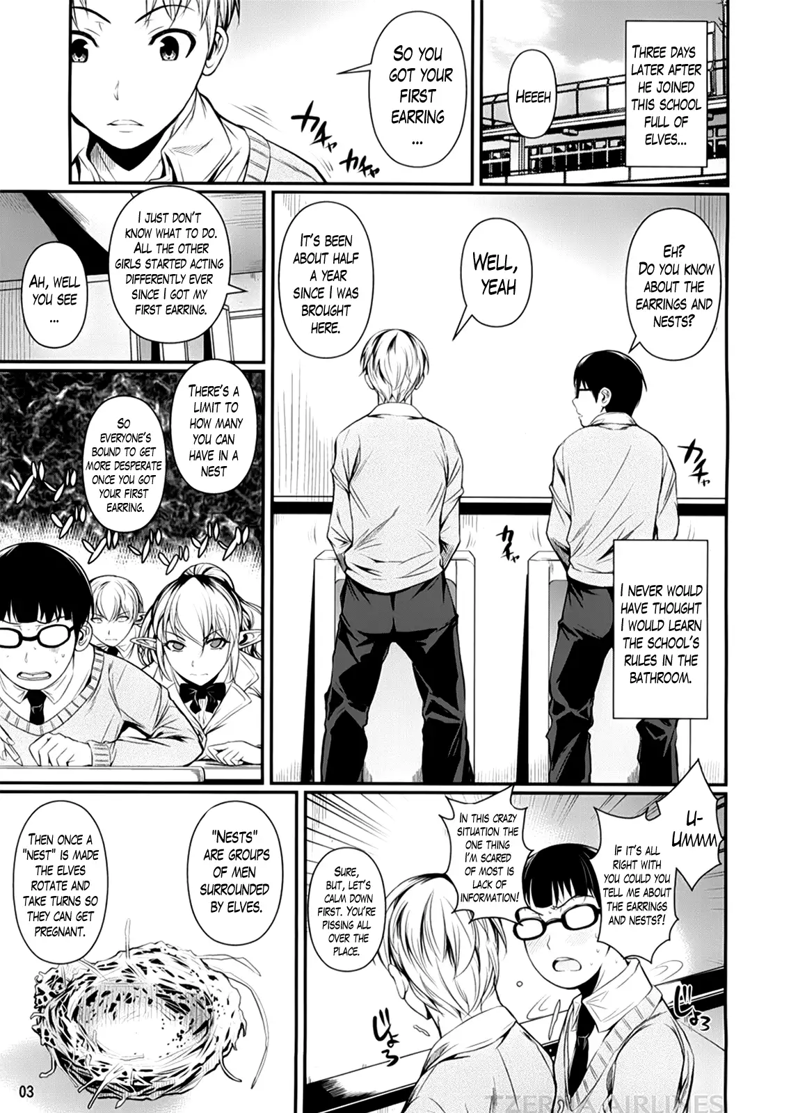 High Elf × High School <<Releveled Ch. 1>>