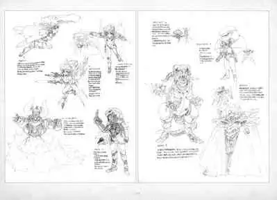 ALICESOFT ORION SCRIBBLES with CROQUIS ULTIMATE EDITION VOL.1 織音計画特別版 ラフ画集