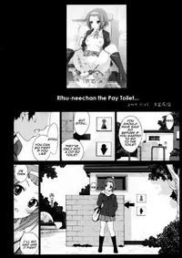 (C77) [Mokusei Zaijuu] Ritsu Nee-chan wa Koushuu Benjo... | Ritsu the Pay Toilet (K-ON!) [English] =Imari+Tecnproy=