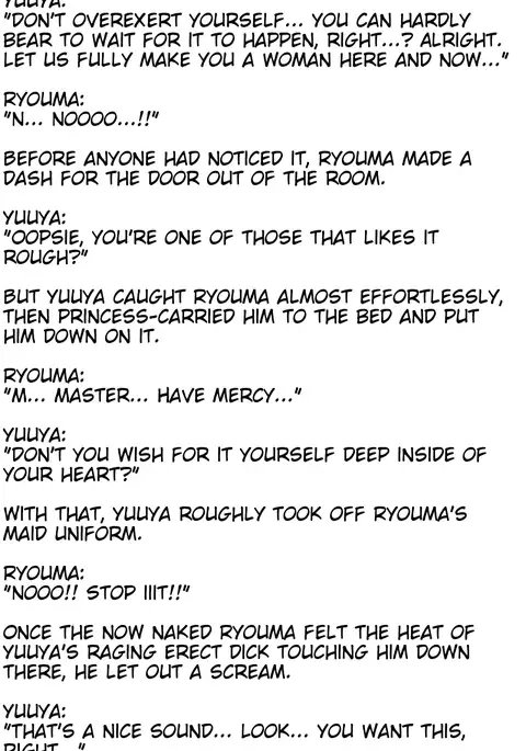 The M-to-F'ed son of a distinguished family - The spoiled rotten brat who was made a maid -