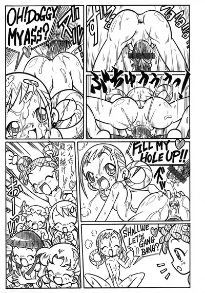 [Hizatsuki Nakidashi-dou (Arukime desu)] Σεληνη και Αρπυια -Selini kai Arpyia- 2 (Ojamajo Doremi)