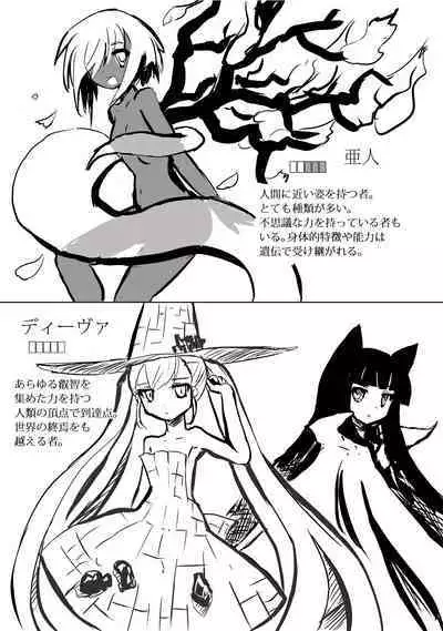 House of Black Dream Fantasies & Siroyumekan Setting Book①