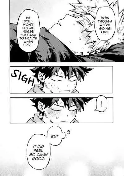 (Douyara Deban no Youda! 12) [Kometubu (Rittiri)] Kazehiki Kacchan to Boku no Koubousen | The Battle Between Sick Kacchan and Me (Boku no Hero Academia) [English] {Butsu}