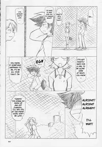 [Ukkaridou (Inari Satsuki, Shimazu Isami)] Ai to Yuuki no Two Platoon | Two Platoons of Love and Courage (Digimon Adventure) [English]