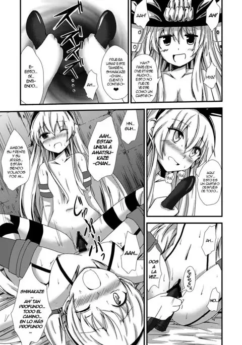 Kuubo Wo-Kyuu-chan no Shimakaze Yuri Dorei Choukyou ~3P Choukyou Hen~