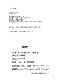 (C81) [Tenguren (Nario)] Boketsu o Horu 10 Junbigou