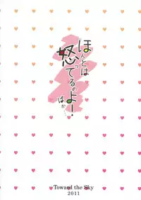 [Toward the Sky (Yuuka)] Honto wa Okotteru no yo! Baka... | I Really Am Angry! Idiot... (Suzumiya Haruhi no Yuuutsu) [English] [life4Kaoru] [Decensored]