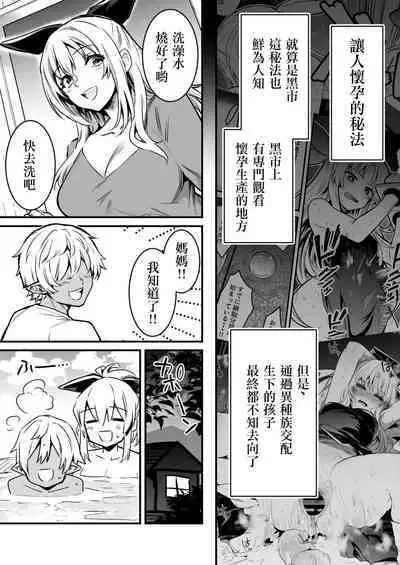[レフトハンド] 孕ませの秘法によって産まれた子供に寝ている間に襲われ、さらに妊娠させられてしまう冒険者ちゃん[中国翻译]