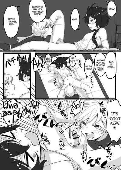 [Ultra Chikubi Juku (Kayaharu)] Tasukete Fukuda n cho~!! & Sonogo no Asamoru (Granblue Fantasy) [English] {Hennojin} [Digital]