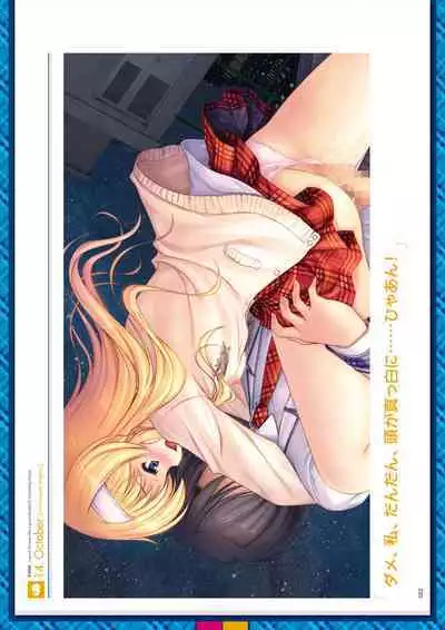 Daitoshokan no Hitsujikai Visual Fan Book Houkago Shippo Days & Dreaming Sheep Visual Fan Book