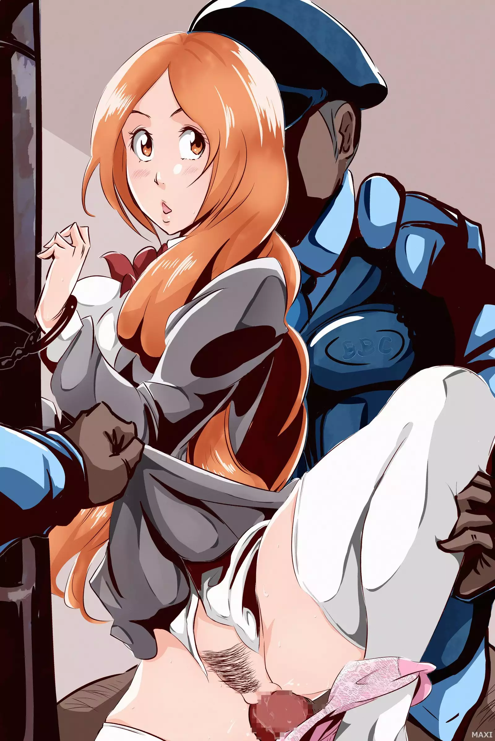 Body check on Orihime !