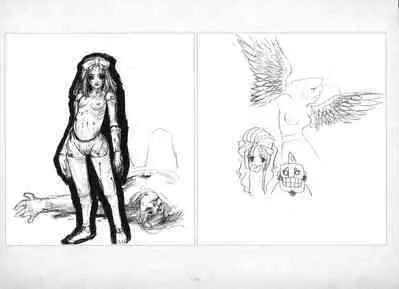 ALICESOFT ORION SCRIBBLES with CROQUIS ULTIMATE EDITION VOL.2 織音計画特別版 ラフ画集