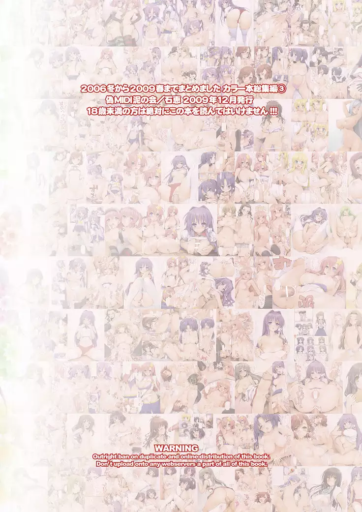 2006-nen Fuyu kara 2009-nen Haru made Matomemashita Color Bon Soushuuhen 3