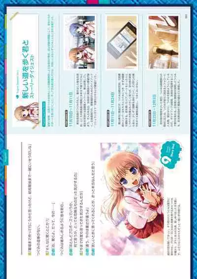 Daitoshokan no Hitsujikai Visual Fan Book Houkago Shippo Days & Dreaming Sheep Visual Fan Book