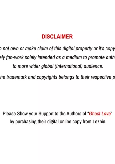 Ghost Love Ch.1-37
