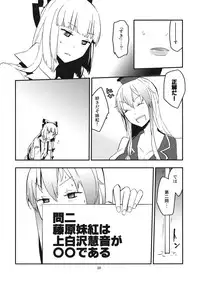 (Reitaisai 11) [CRASH TV (Ieda Kirizen)] Mokotan wo Membou de Are Kore suru. (Touhou Project)