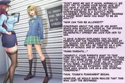 Kyousei Taikou Furyou Shounen | Forced regression of a delinquent boy