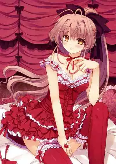 Tsuki ni Yorisou Otome no Sahou official visual fanbook