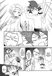 (Soul Battlers 3) [Ad-Hoc (Gonbuto)] Yuusha 2-mei wa Tamesareteiru. (Battle Spirits Double Drive) [English] {ShotaChan}