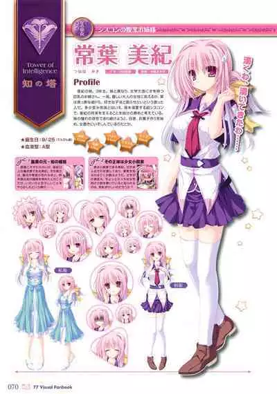 77 (Sevens) ～and, two stars meet again～ Visual Fanbook