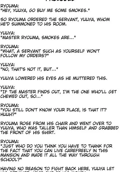 The M-to-F'ed son of a distinguished family - The spoiled rotten brat who was made a maid -