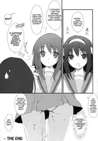 [Toward the Sky (Yuuka)] Honto wa Okotteru no yo! Baka... | I Really Am Angry! Idiot... (Suzumiya Haruhi no Yuuutsu) [English] [life4Kaoru] [Decensored]