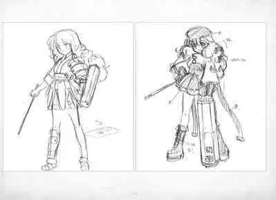 ALICESOFT ORION SCRIBBLES with CROQUIS ULTIMATE EDITION VOL.4 織音計画特別版 ラフ画集