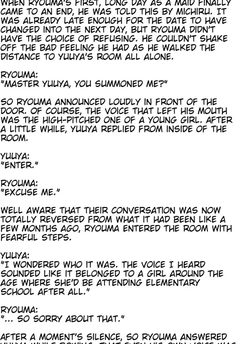 The M-to-F'ed son of a distinguished family - The spoiled rotten brat who was made a maid -