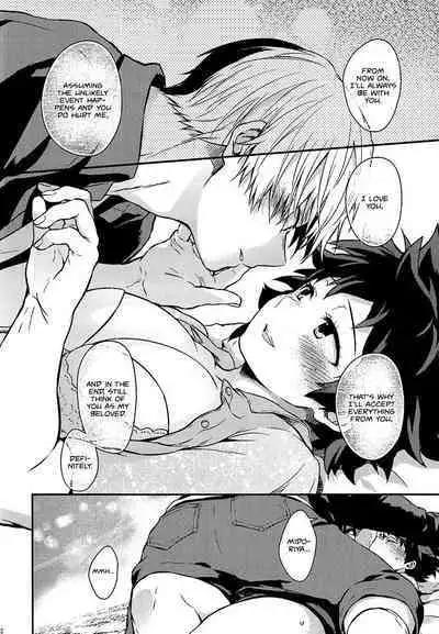 [Kyujitsusyukkin (Chikaya)] Love Me Tender 3 [English] Boku no Hero Academia (Casual Scans)