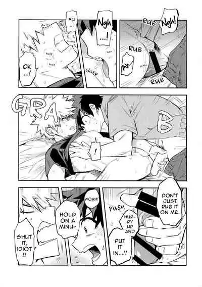 (Douyara Deban no Youda! 12) [Kometubu (Rittiri)] Kazehiki Kacchan to Boku no Koubousen | The Battle Between Sick Kacchan and Me (Boku no Hero Academia) [English] {Butsu}