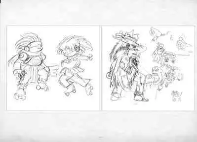 ALICESOFT ORION SCRIBBLES with CROQUIS ULTIMATE EDITION VOL.2 織音計画特別版 ラフ画集