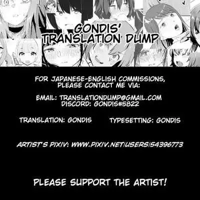 "Ano Mori ni Sasowaretemo Zettai Iccha Ikenai yo" | "Even If Somebody Asks You To, Don't Ever Go Into That Forest"