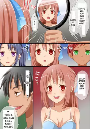 Cheeky nieces came to play, so I used a magical mirror to make them my cute obedient slaves