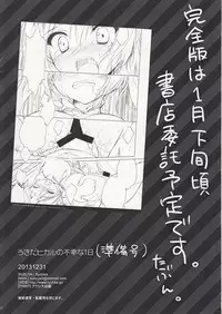 (C85) [Suzuya (Ryohka)] Usada Hikaru no Fukou na 1 Nichi (Junbi Gou) (Di Gi Charat)