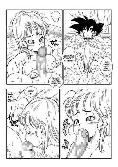 YamamotoDoujin - Bulma X Goku (Episode 1) Sexo en el baño
