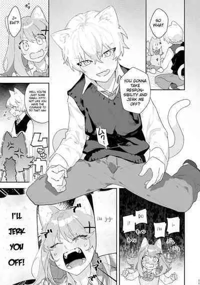 [pink carrot (usachanGET)] ♂ ga Uke. Neko-chan x Neko-kun [English] [Shindoi Scans] [Digital]